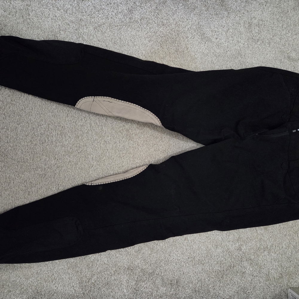 Black And Tan Piper Breeches